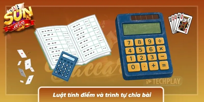 Các lá bài đặt cạnh khu vực Player và Banker để tiện theo dõi điểm