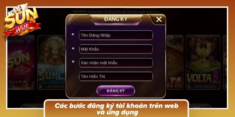 Biểu mẫu dễ hiểu khi thao tác điền thông tin theo trình tự