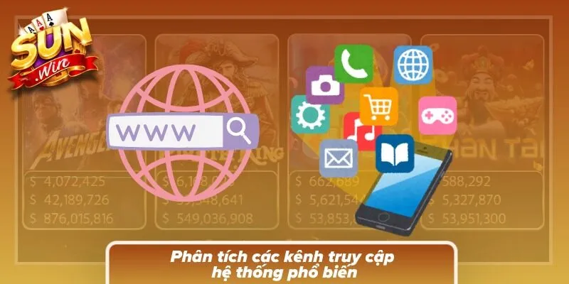 Nhiều phương thức truy cập đáp ứng nhu cầu sử dụng linh hoạt trên từng thiết bị