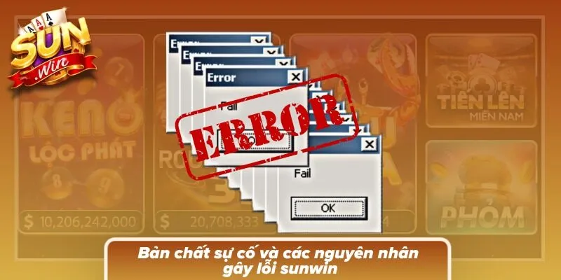 Giải mã các sự cố thường gặp khi truy cập Sunwin
