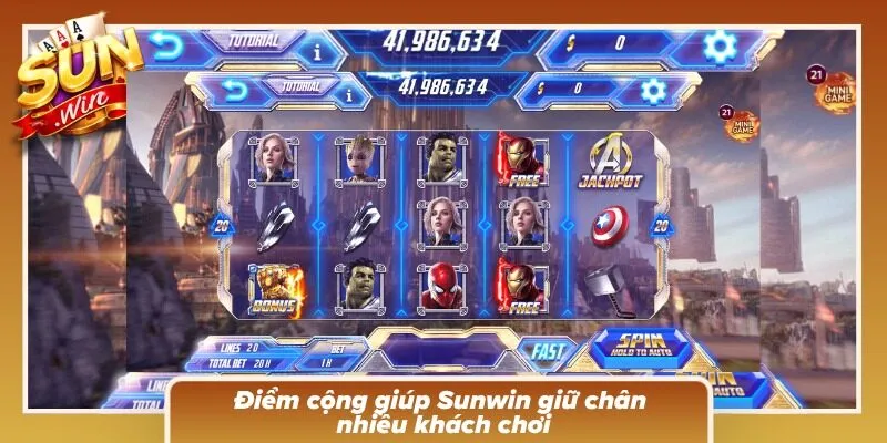 Thiết kế mượt mà kết hợp thao tác gọn trong từng khu đổi thưởng